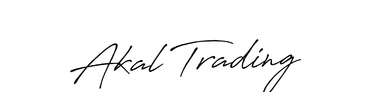 How to Draw Akal Trading signature style? Antro_Vectra_Bolder is a latest design signature styles for name Akal Trading. Akal Trading signature style 7 images and pictures png