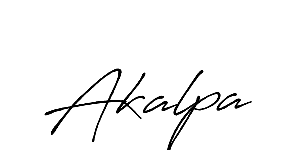 The best way (Antro_Vectra_Bolder) to make a short signature is to pick only two or three words in your name. The name Akalpa include a total of six letters. For converting this name. Akalpa signature style 7 images and pictures png