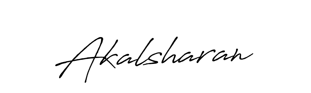 Create a beautiful signature design for name Akalsharan. With this signature (Antro_Vectra_Bolder) fonts, you can make a handwritten signature for free. Akalsharan signature style 7 images and pictures png