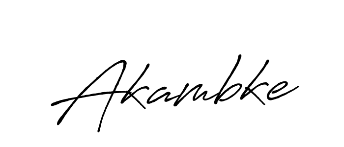 How to Draw Akambke signature style? Antro_Vectra_Bolder is a latest design signature styles for name Akambke. Akambke signature style 7 images and pictures png