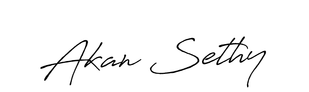You should practise on your own different ways (Antro_Vectra_Bolder) to write your name (Akan Sethy) in signature. don't let someone else do it for you. Akan Sethy signature style 7 images and pictures png