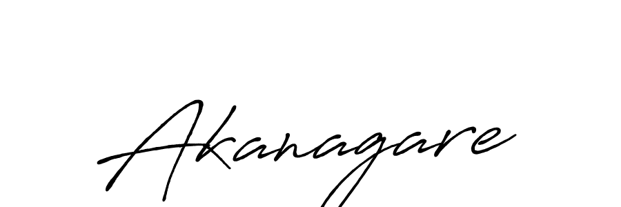 if you are searching for the best signature style for your name Akanagare. so please give up your signature search. here we have designed multiple signature styles  using Antro_Vectra_Bolder. Akanagare signature style 7 images and pictures png