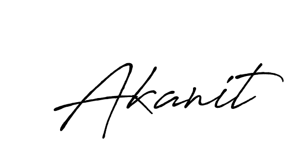 The best way (Antro_Vectra_Bolder) to make a short signature is to pick only two or three words in your name. The name Akanit include a total of six letters. For converting this name. Akanit signature style 7 images and pictures png