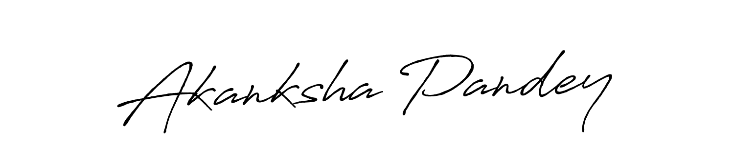 Make a beautiful signature design for name Akanksha Pandey. Use this online signature maker to create a handwritten signature for free. Akanksha Pandey signature style 7 images and pictures png