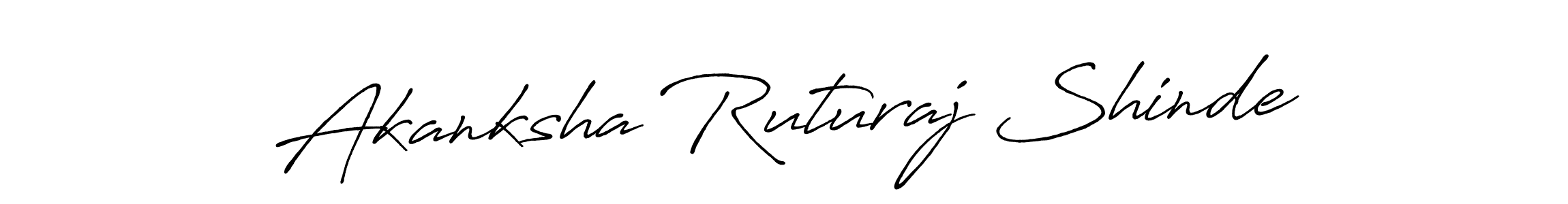 Antro_Vectra_Bolder is a professional signature style that is perfect for those who want to add a touch of class to their signature. It is also a great choice for those who want to make their signature more unique. Get Akanksha Ruturaj Shinde name to fancy signature for free. Akanksha Ruturaj Shinde signature style 7 images and pictures png