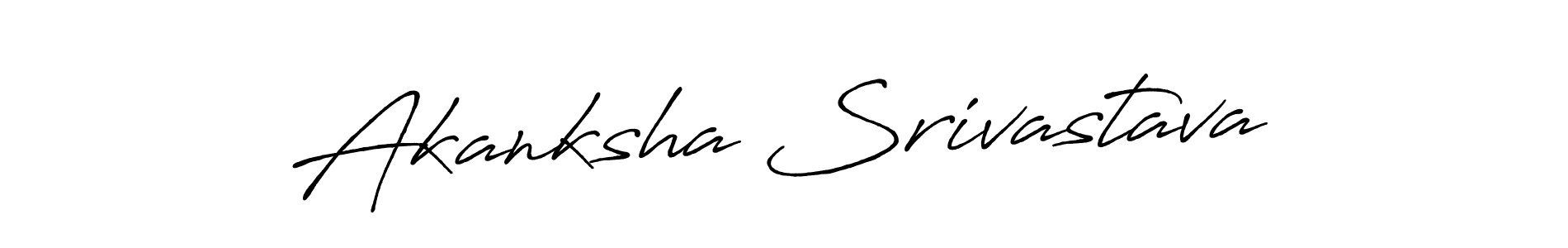 Similarly Antro_Vectra_Bolder is the best handwritten signature design. Signature creator online .You can use it as an online autograph creator for name Akanksha Srivastava. Akanksha Srivastava signature style 7 images and pictures png