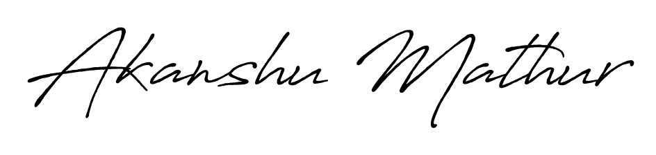 How to make Akanshu Mathur signature? Antro_Vectra_Bolder is a professional autograph style. Create handwritten signature for Akanshu Mathur name. Akanshu Mathur signature style 7 images and pictures png