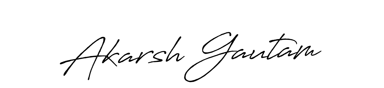 The best way (Antro_Vectra_Bolder) to make a short signature is to pick only two or three words in your name. The name Akarsh Gautam include a total of six letters. For converting this name. Akarsh Gautam signature style 7 images and pictures png