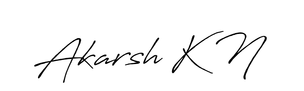 You should practise on your own different ways (Antro_Vectra_Bolder) to write your name (Akarsh K N) in signature. don't let someone else do it for you. Akarsh K N signature style 7 images and pictures png