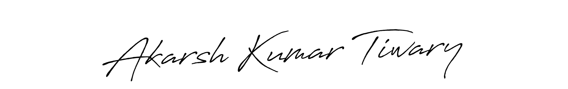 Use a signature maker to create a handwritten signature online. With this signature software, you can design (Antro_Vectra_Bolder) your own signature for name Akarsh Kumar Tiwary. Akarsh Kumar Tiwary signature style 7 images and pictures png