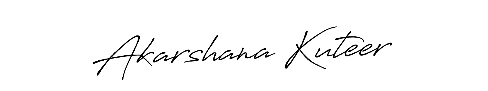 Also we have Akarshana Kuteer name is the best signature style. Create professional handwritten signature collection using Antro_Vectra_Bolder autograph style. Akarshana Kuteer signature style 7 images and pictures png