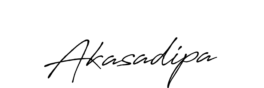 How to make Akasadipa signature? Antro_Vectra_Bolder is a professional autograph style. Create handwritten signature for Akasadipa name. Akasadipa signature style 7 images and pictures png