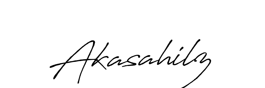 The best way (Antro_Vectra_Bolder) to make a short signature is to pick only two or three words in your name. The name Akasahilz include a total of six letters. For converting this name. Akasahilz signature style 7 images and pictures png