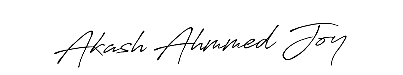 The best way (Antro_Vectra_Bolder) to make a short signature is to pick only two or three words in your name. The name Akash Ahmmed Joy include a total of six letters. For converting this name. Akash Ahmmed Joy signature style 7 images and pictures png