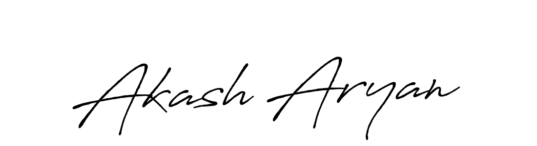 Make a beautiful signature design for name Akash Aryan. Use this online signature maker to create a handwritten signature for free. Akash Aryan signature style 7 images and pictures png