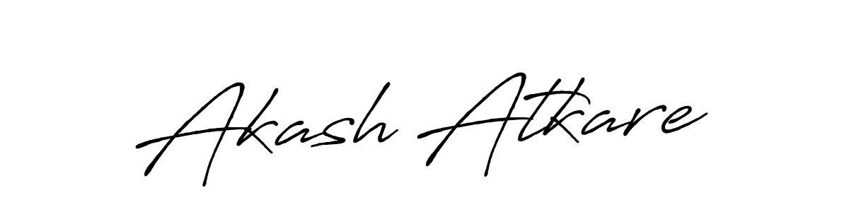 Also we have Akash Atkare name is the best signature style. Create professional handwritten signature collection using Antro_Vectra_Bolder autograph style. Akash Atkare signature style 7 images and pictures png
