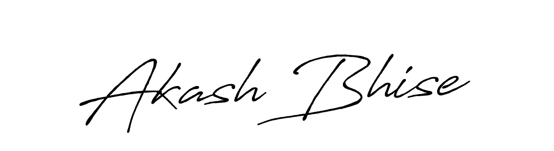It looks lik you need a new signature style for name Akash Bhise. Design unique handwritten (Antro_Vectra_Bolder) signature with our free signature maker in just a few clicks. Akash Bhise signature style 7 images and pictures png