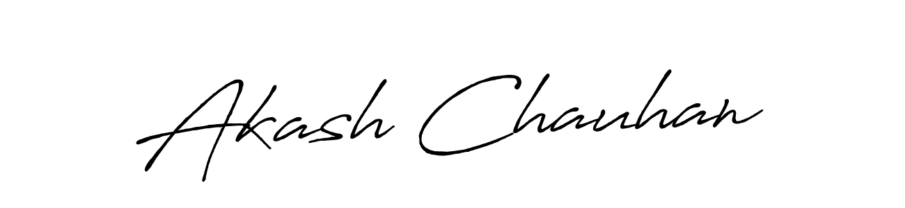 Make a beautiful signature design for name Akash Chauhan. Use this online signature maker to create a handwritten signature for free. Akash Chauhan signature style 7 images and pictures png