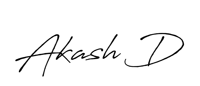 The best way (Antro_Vectra_Bolder) to make a short signature is to pick only two or three words in your name. The name Akash D include a total of six letters. For converting this name. Akash D signature style 7 images and pictures png