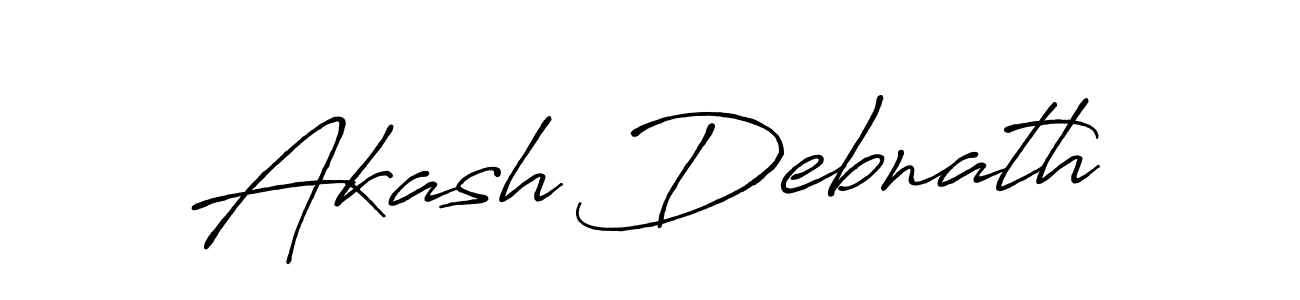 How to make Akash Debnath signature? Antro_Vectra_Bolder is a professional autograph style. Create handwritten signature for Akash Debnath name. Akash Debnath signature style 7 images and pictures png