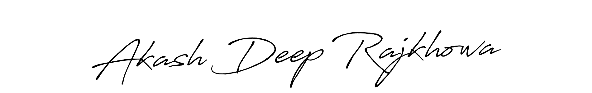 if you are searching for the best signature style for your name Akash Deep Rajkhowa. so please give up your signature search. here we have designed multiple signature styles  using Antro_Vectra_Bolder. Akash Deep Rajkhowa signature style 7 images and pictures png