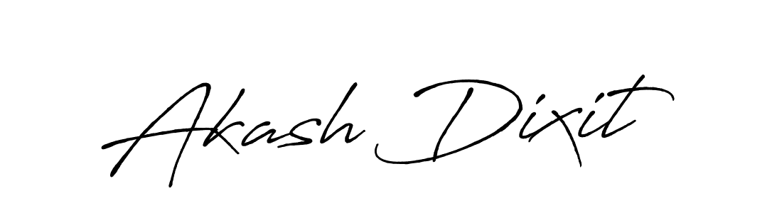 How to make Akash Dixit signature? Antro_Vectra_Bolder is a professional autograph style. Create handwritten signature for Akash Dixit name. Akash Dixit signature style 7 images and pictures png