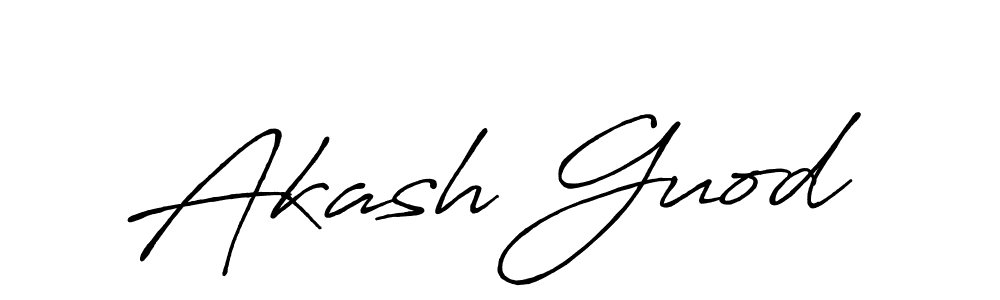 You should practise on your own different ways (Antro_Vectra_Bolder) to write your name (Akash Guod) in signature. don't let someone else do it for you. Akash Guod signature style 7 images and pictures png