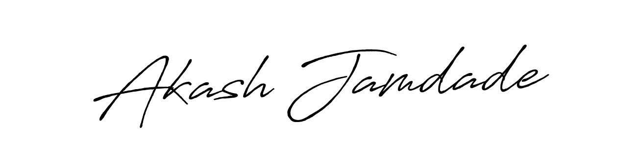Similarly Antro_Vectra_Bolder is the best handwritten signature design. Signature creator online .You can use it as an online autograph creator for name Akash Jamdade. Akash Jamdade signature style 7 images and pictures png