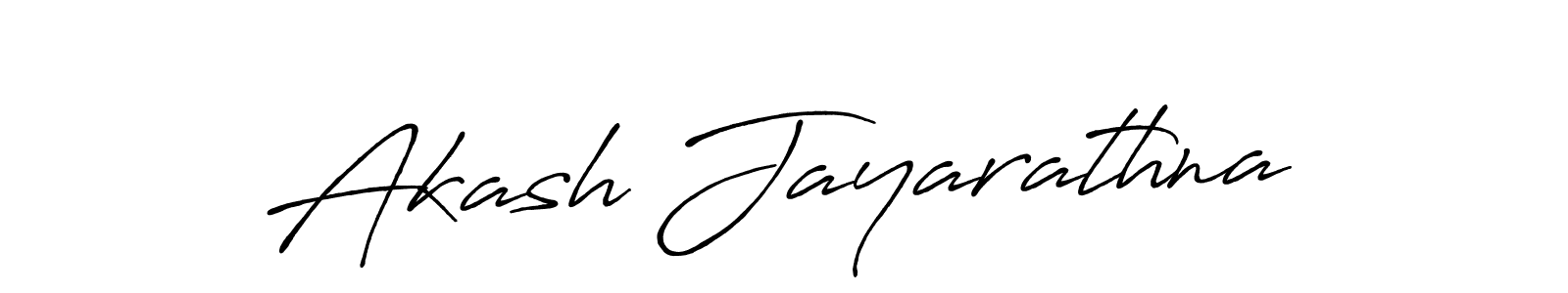 Also we have Akash Jayarathna name is the best signature style. Create professional handwritten signature collection using Antro_Vectra_Bolder autograph style. Akash Jayarathna signature style 7 images and pictures png