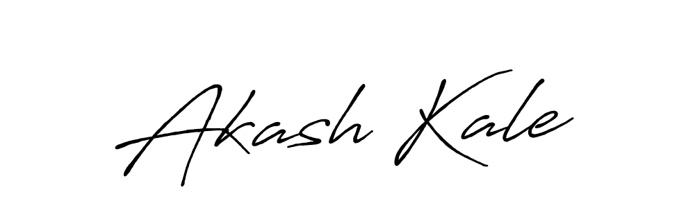 Use a signature maker to create a handwritten signature online. With this signature software, you can design (Antro_Vectra_Bolder) your own signature for name Akash Kale. Akash Kale signature style 7 images and pictures png