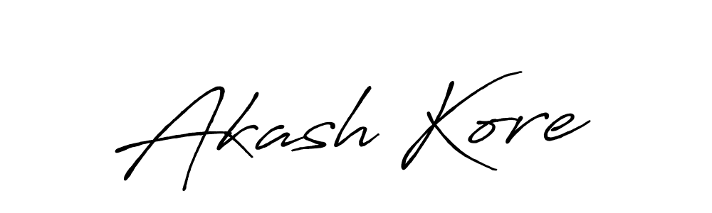 You can use this online signature creator to create a handwritten signature for the name Akash Kore. This is the best online autograph maker. Akash Kore signature style 7 images and pictures png