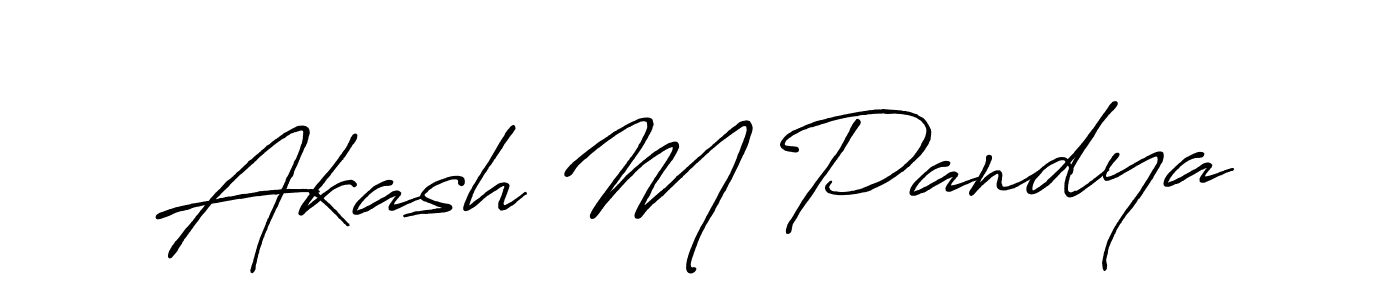 Here are the top 10 professional signature styles for the name Akash M Pandya. These are the best autograph styles you can use for your name. Akash M Pandya signature style 7 images and pictures png