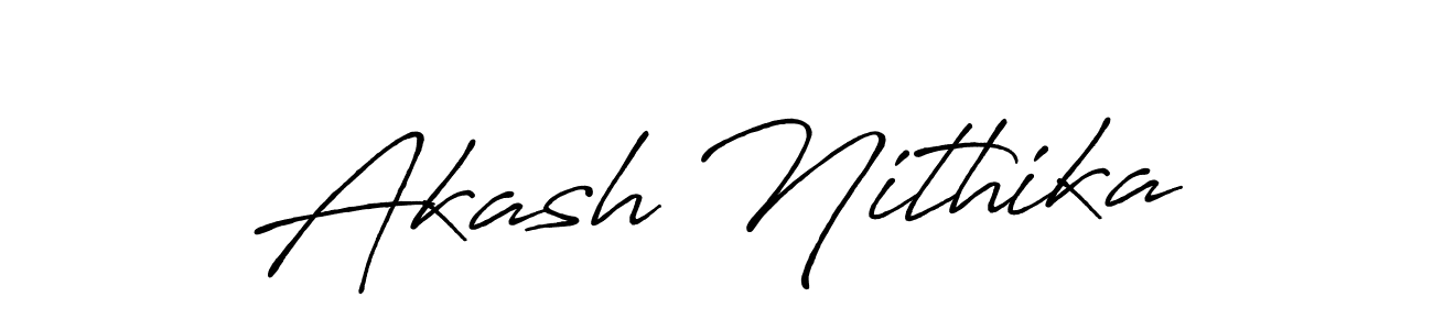 See photos of Akash Nithika official signature by Spectra . Check more albums & portfolios. Read reviews & check more about Antro_Vectra_Bolder font. Akash Nithika signature style 7 images and pictures png
