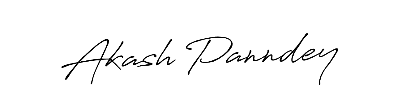 Also You can easily find your signature by using the search form. We will create Akash Panndey name handwritten signature images for you free of cost using Antro_Vectra_Bolder sign style. Akash Panndey signature style 7 images and pictures png
