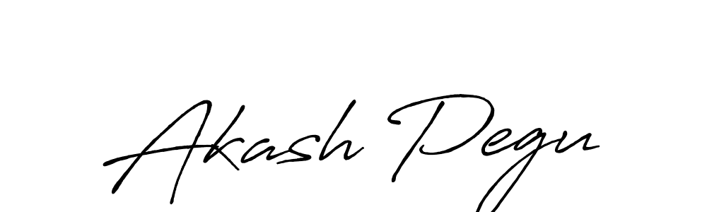 Make a beautiful signature design for name Akash Pegu. Use this online signature maker to create a handwritten signature for free. Akash Pegu signature style 7 images and pictures png