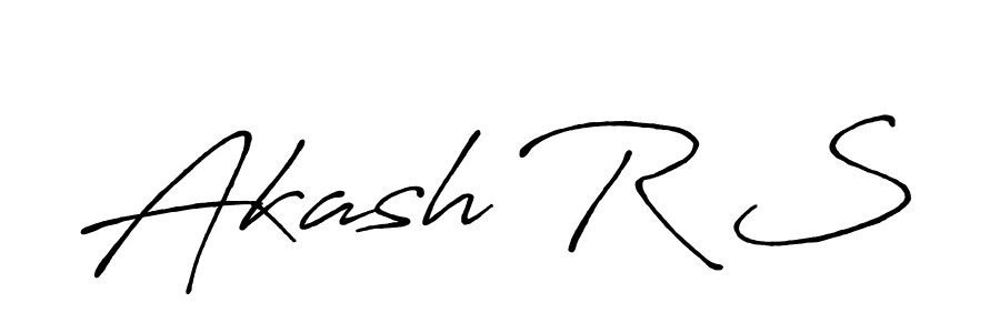 See photos of Akash R S official signature by Spectra . Check more albums & portfolios. Read reviews & check more about Antro_Vectra_Bolder font. Akash R S signature style 7 images and pictures png