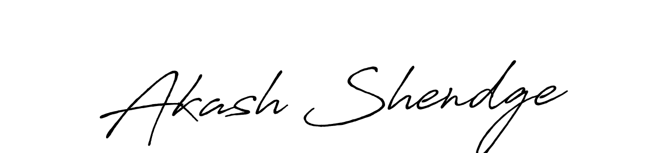 Once you've used our free online signature maker to create your best signature Antro_Vectra_Bolder style, it's time to enjoy all of the benefits that Akash Shendge name signing documents. Akash Shendge signature style 7 images and pictures png