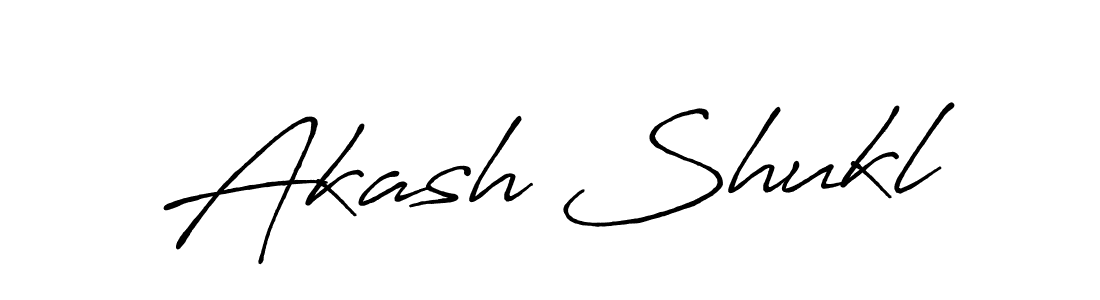 Also You can easily find your signature by using the search form. We will create Akash Shukl name handwritten signature images for you free of cost using Antro_Vectra_Bolder sign style. Akash Shukl signature style 7 images and pictures png
