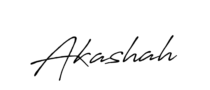 Akashah stylish signature style. Best Handwritten Sign (Antro_Vectra_Bolder) for my name. Handwritten Signature Collection Ideas for my name Akashah. Akashah signature style 7 images and pictures png