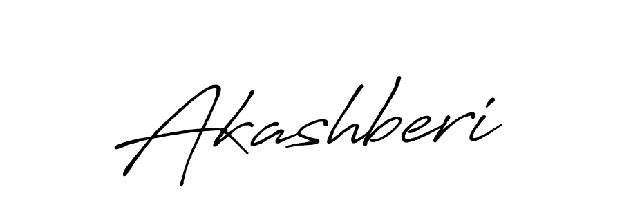 Also we have Akashberi name is the best signature style. Create professional handwritten signature collection using Antro_Vectra_Bolder autograph style. Akashberi signature style 7 images and pictures png