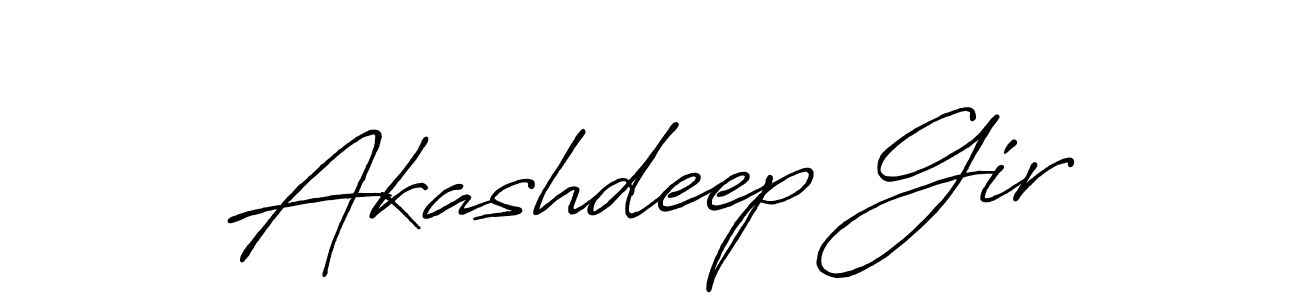 It looks lik you need a new signature style for name Akashdeep Gir. Design unique handwritten (Antro_Vectra_Bolder) signature with our free signature maker in just a few clicks. Akashdeep Gir signature style 7 images and pictures png
