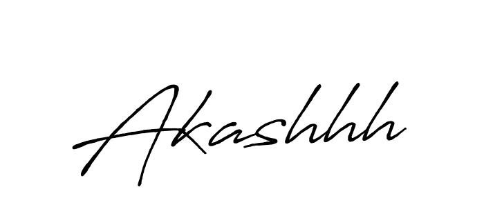 Also we have Akashhh name is the best signature style. Create professional handwritten signature collection using Antro_Vectra_Bolder autograph style. Akashhh signature style 7 images and pictures png