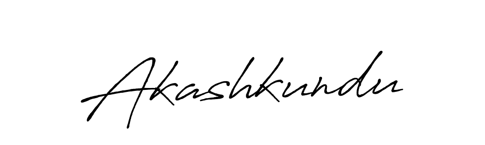 Design your own signature with our free online signature maker. With this signature software, you can create a handwritten (Antro_Vectra_Bolder) signature for name Akashkundu. Akashkundu signature style 7 images and pictures png