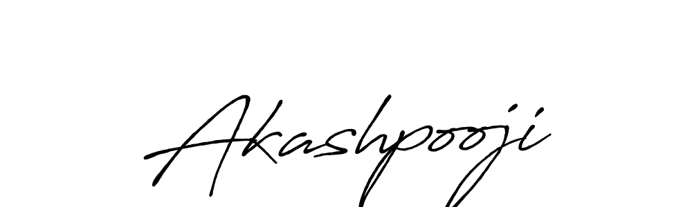 How to make Akashpooji signature? Antro_Vectra_Bolder is a professional autograph style. Create handwritten signature for Akashpooji name. Akashpooji signature style 7 images and pictures png
