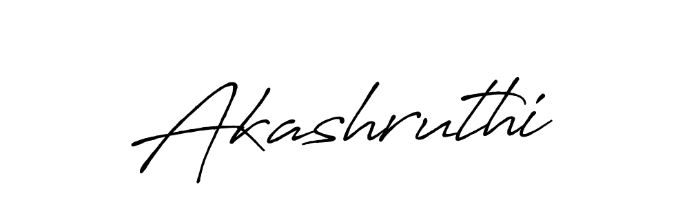 How to make Akashruthi signature? Antro_Vectra_Bolder is a professional autograph style. Create handwritten signature for Akashruthi name. Akashruthi signature style 7 images and pictures png