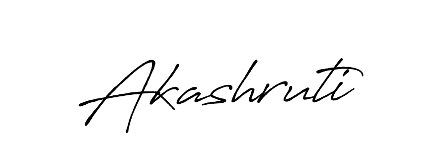 It looks lik you need a new signature style for name Akashruti. Design unique handwritten (Antro_Vectra_Bolder) signature with our free signature maker in just a few clicks. Akashruti signature style 7 images and pictures png