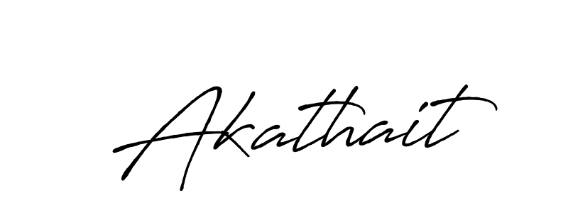 Make a beautiful signature design for name Akathait. Use this online signature maker to create a handwritten signature for free. Akathait signature style 7 images and pictures png