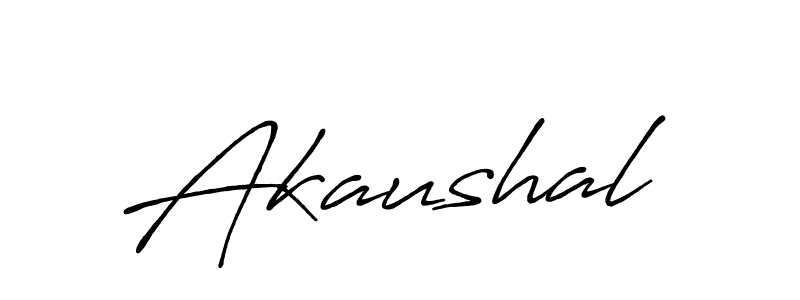Once you've used our free online signature maker to create your best signature Antro_Vectra_Bolder style, it's time to enjoy all of the benefits that Akaushal name signing documents. Akaushal signature style 7 images and pictures png