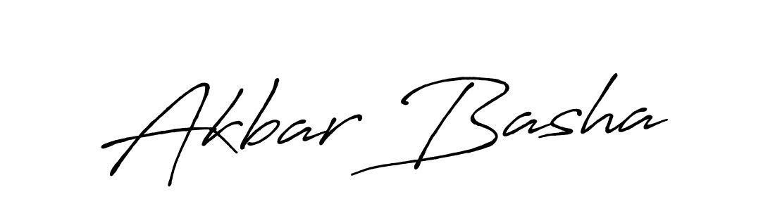 It looks lik you need a new signature style for name Akbar Basha. Design unique handwritten (Antro_Vectra_Bolder) signature with our free signature maker in just a few clicks. Akbar Basha signature style 7 images and pictures png