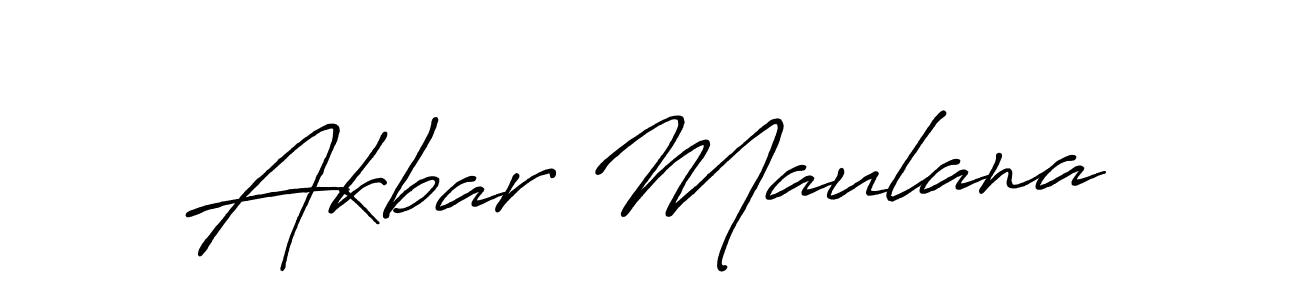 You can use this online signature creator to create a handwritten signature for the name Akbar Maulana. This is the best online autograph maker. Akbar Maulana signature style 7 images and pictures png